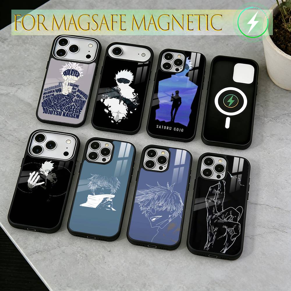 Phone Cases Jujutsu Kaisen - Jujutsu Kaisen - Satoru Gojo Black