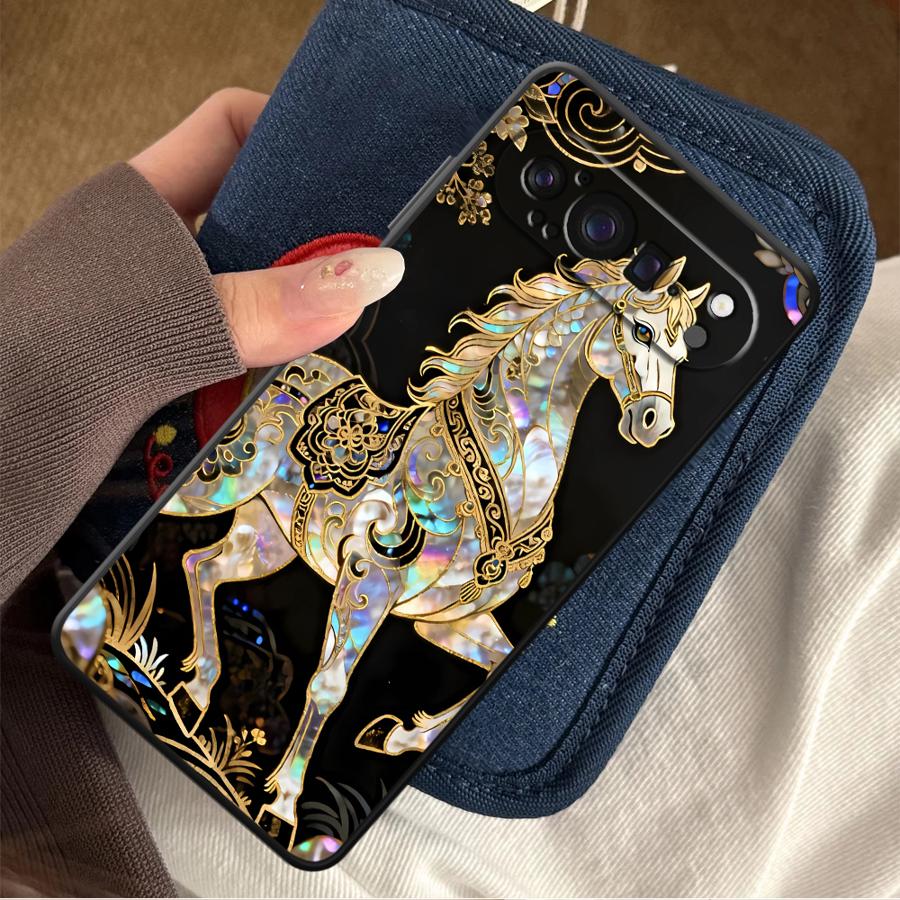 Phone Cases Google Pixel 9A - Lucky Horse Funda Phone Cover Case