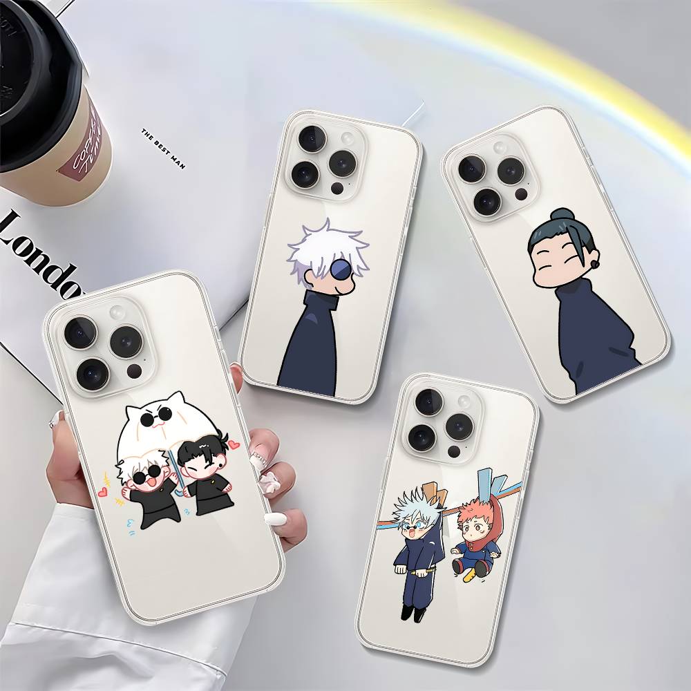 Phone Cases Jujutsu Kaisen - Cute-J-jujutsu KaisenS-geto-gojoS Kawaii Phone Case For