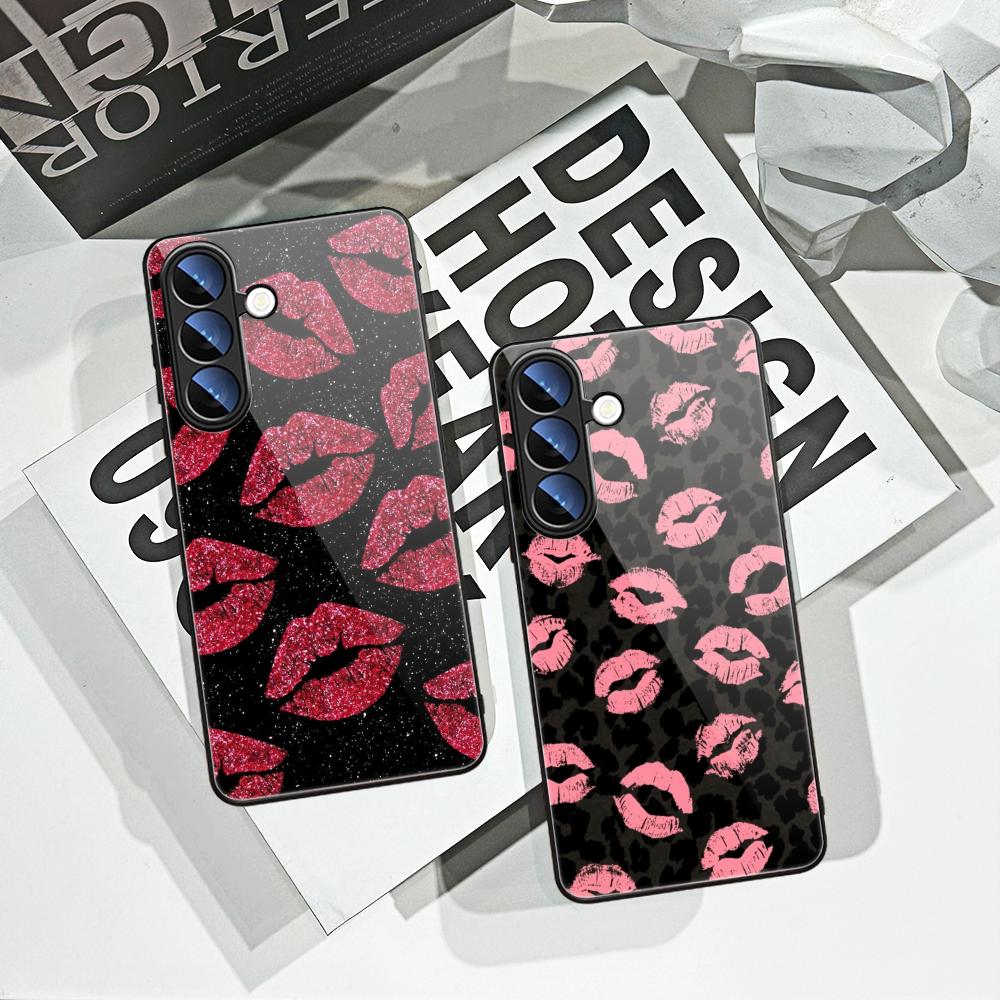 Phone Cases Vintage - Vintage Leopard Love Kiss Print Phone