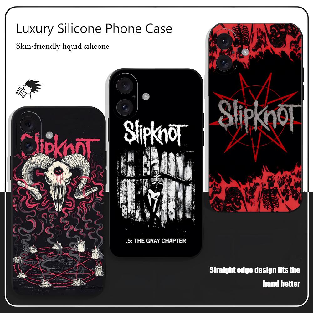 Phone Cases Iphone 15 Pro Max - S-Slipknot Popular Band Phone Case For