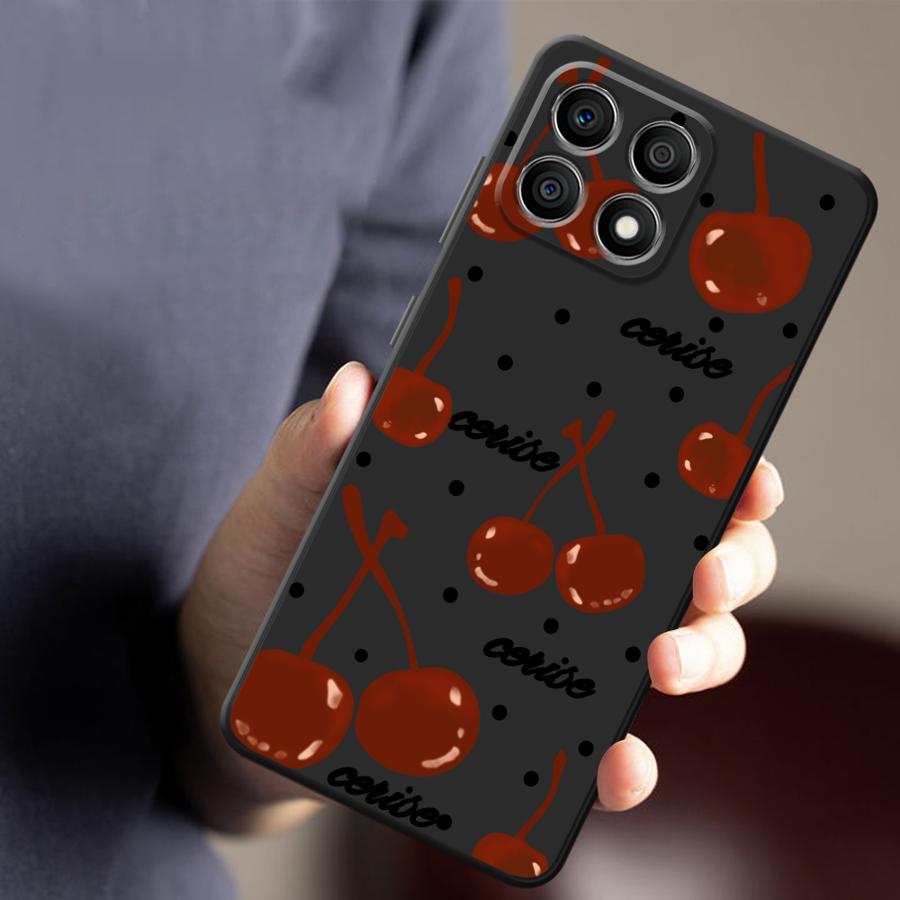 Vintage Cherry Case for Honor  - Phone Cases Vintage recension och pris