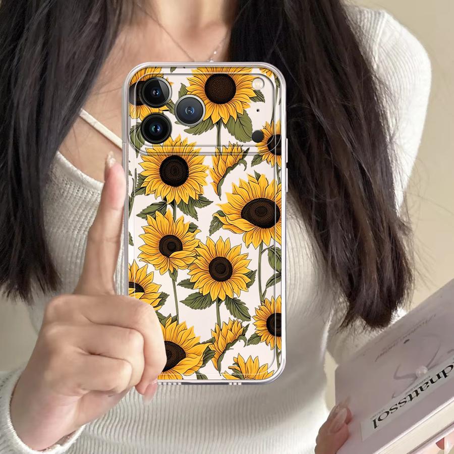 Cute Sunflower Pattern Case fo - Phone Cases Cute Iphone 13 recension och pris