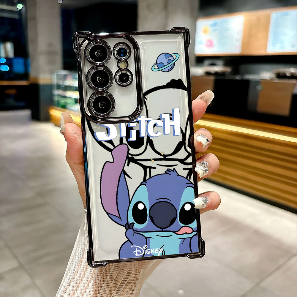 Stitch Line Background Silicon - Phone Cases Samsung S24 recension och pris