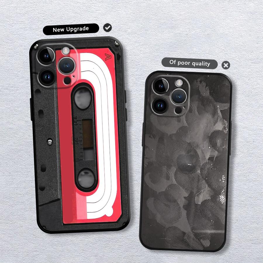 Vintage Cassette Funda Phone C - Phone Cases Vintage recension och pris