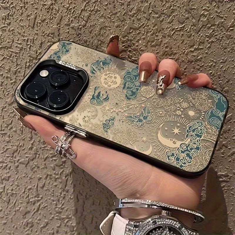 Vintage Tarot Sun Moon Butterf - Phone Cases Vintage recension och pris