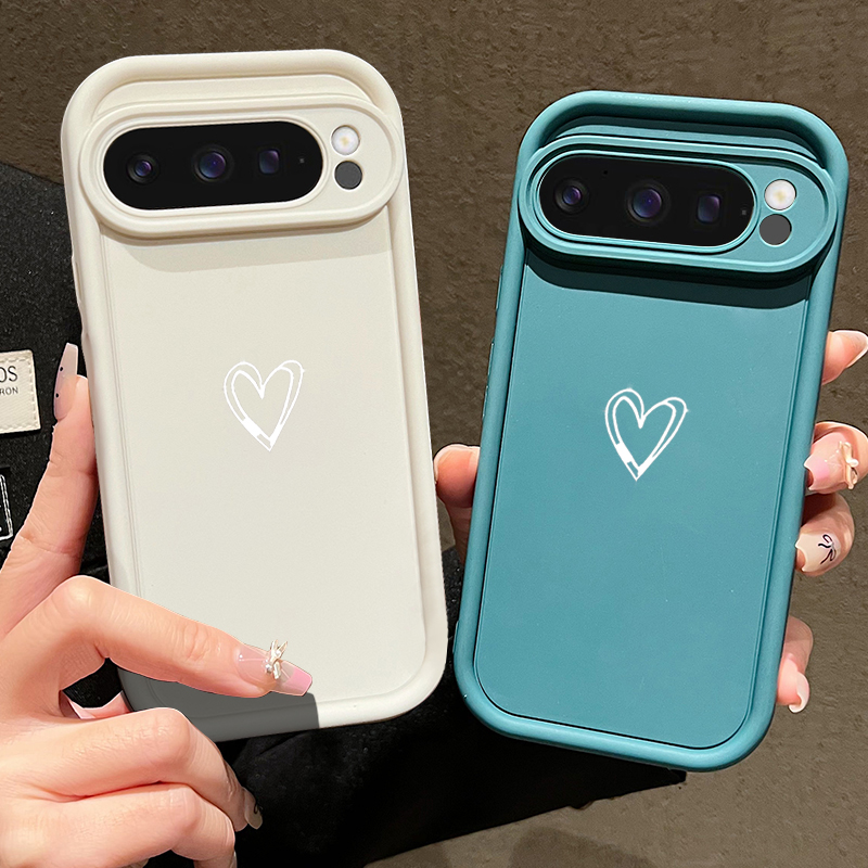 Simple Love Pattern Soft Case  - Phone Cases Google Pixel 9A recension och pris