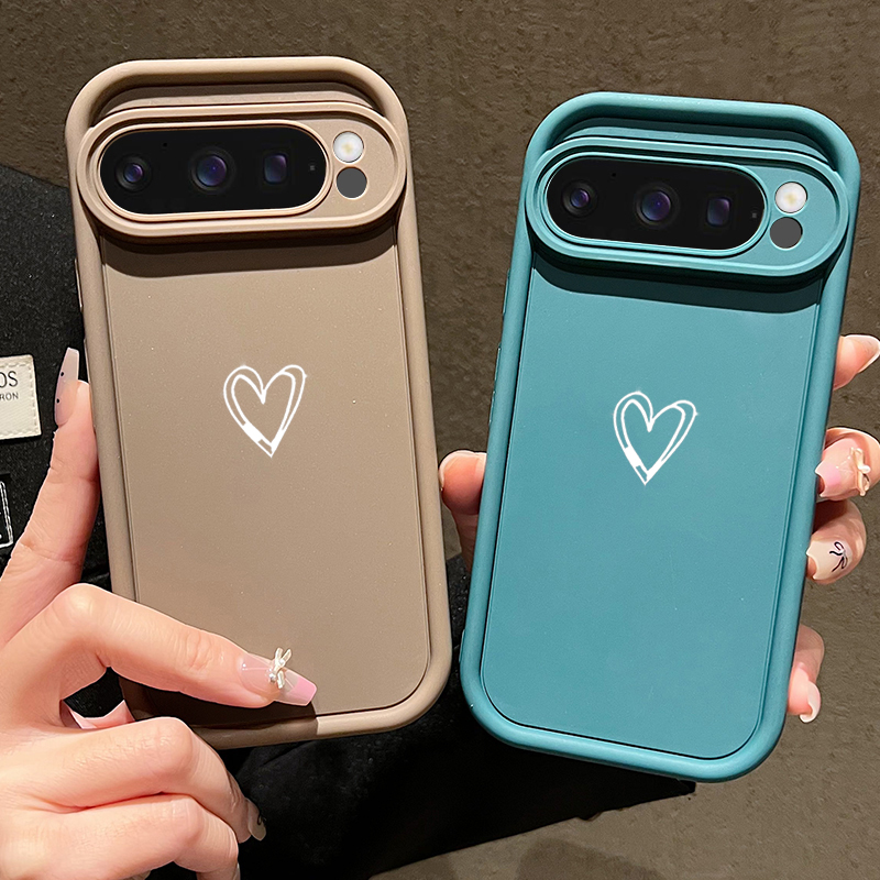 Simple Love Pattern Soft Case  - Phone Cases Google Pixel 9A recension och pris