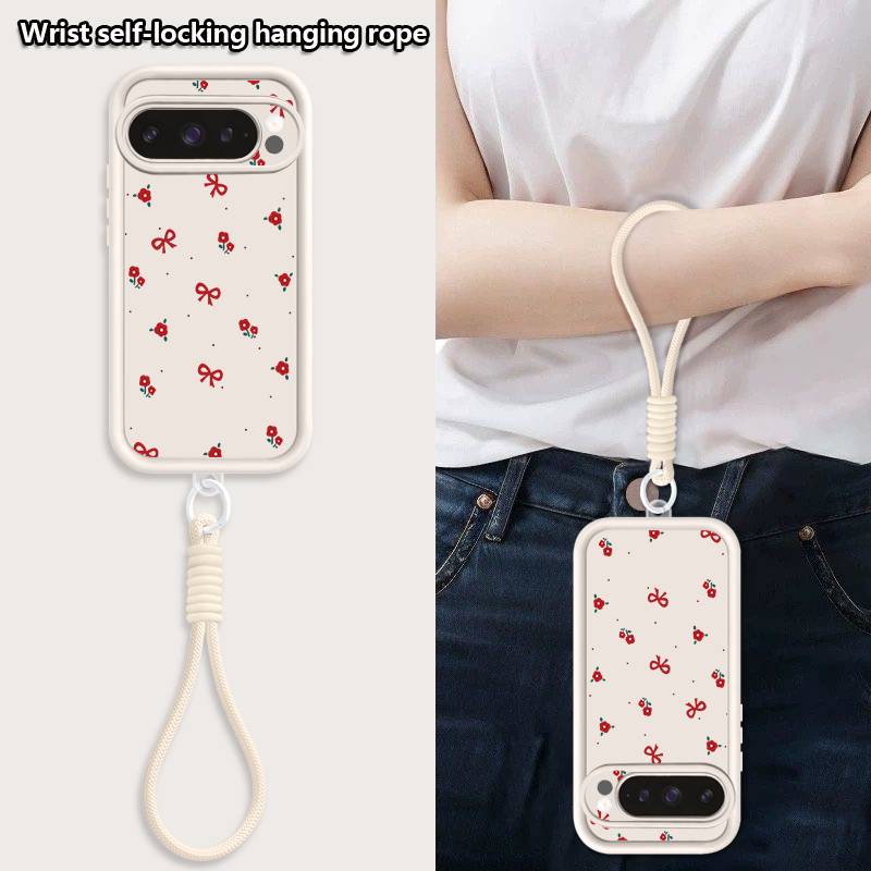 Soft Silicone Lanyard Case For - Phone Cases Google Pixel 9A recension och pris