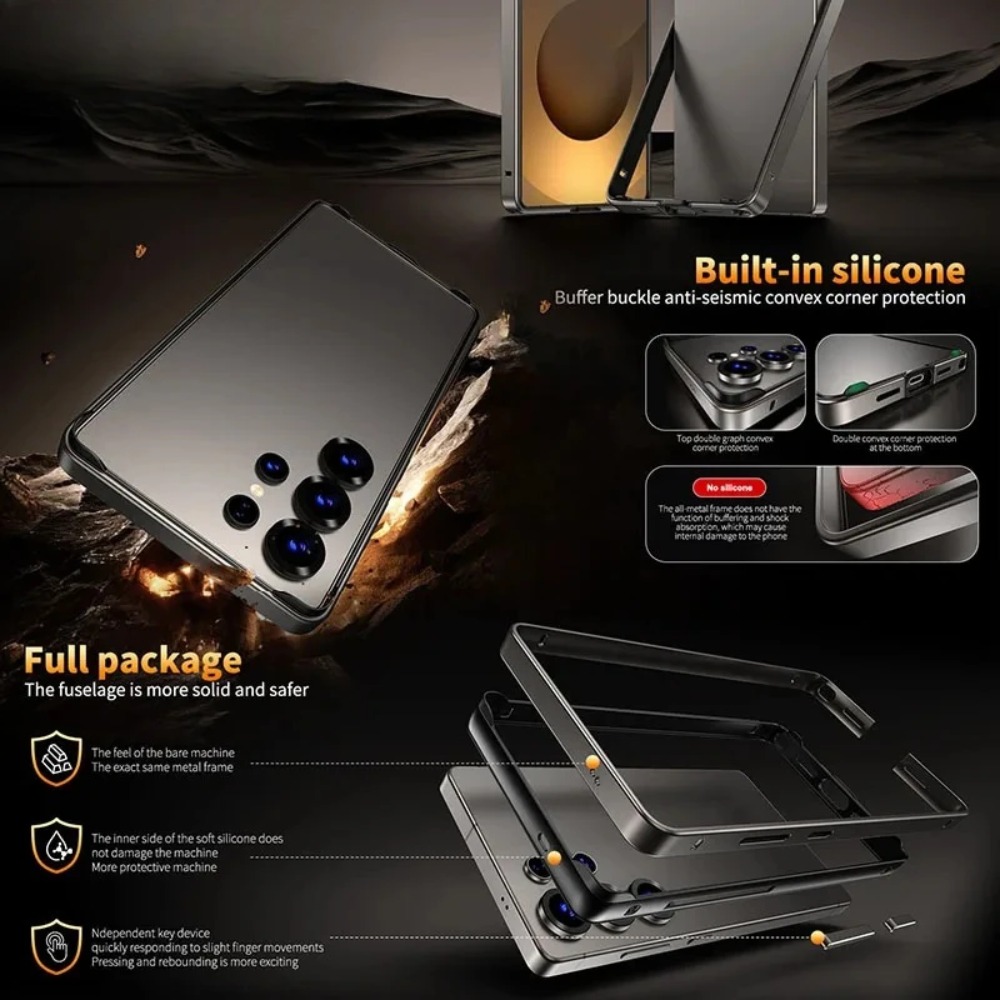 Aluminum Metal Frame Case For  - Heat Dissipation Case recension och pris