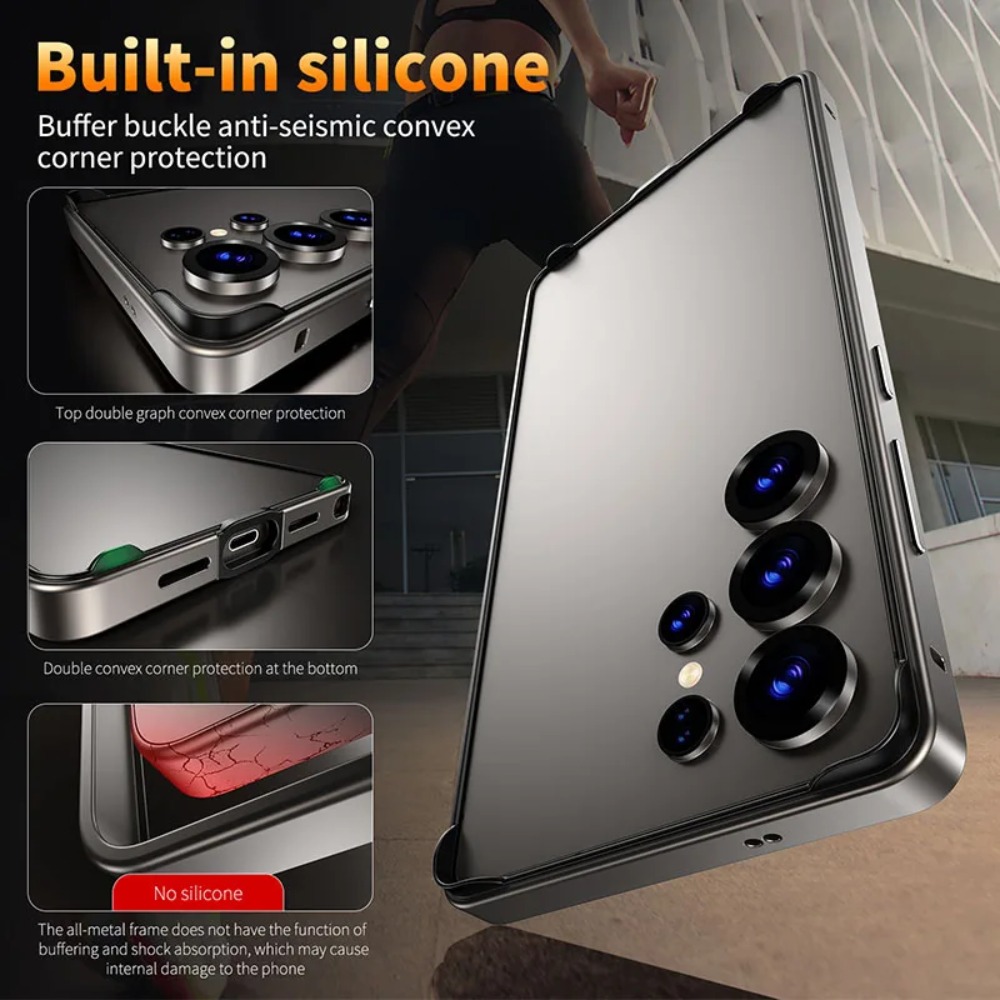 Aluminum Metal Frame Case For  - Heat Dissipation Case recension och pris