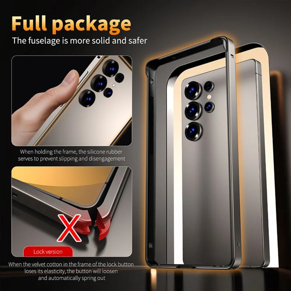 Aluminum Metal Frame Case For  - Heat Dissipation Case recension och pris