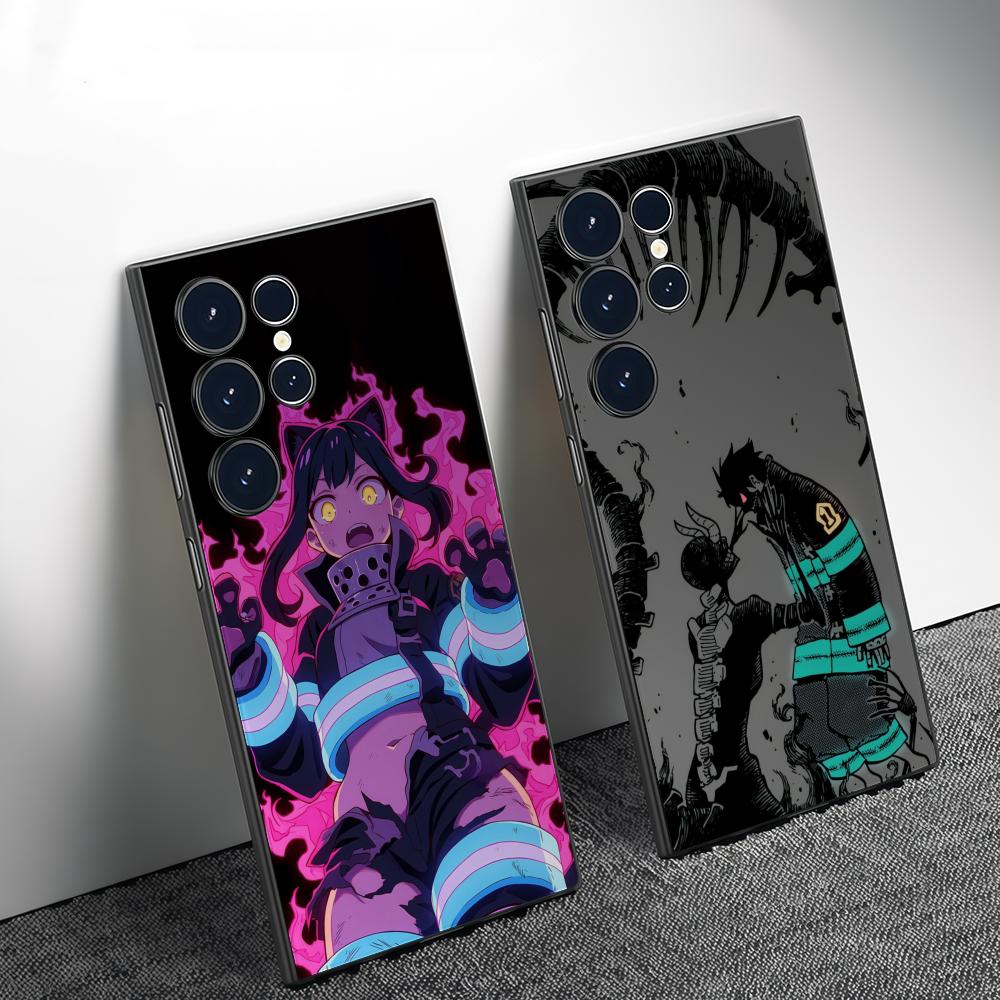 Anime F-Fire Force Phone Case  - Phone Cases Samsung S24 recension och pris