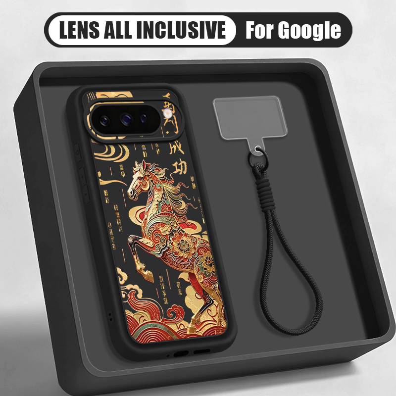 Cute Foal Print Wrist Strap La - Phone Cases Google Pixel 9A recension och pris
