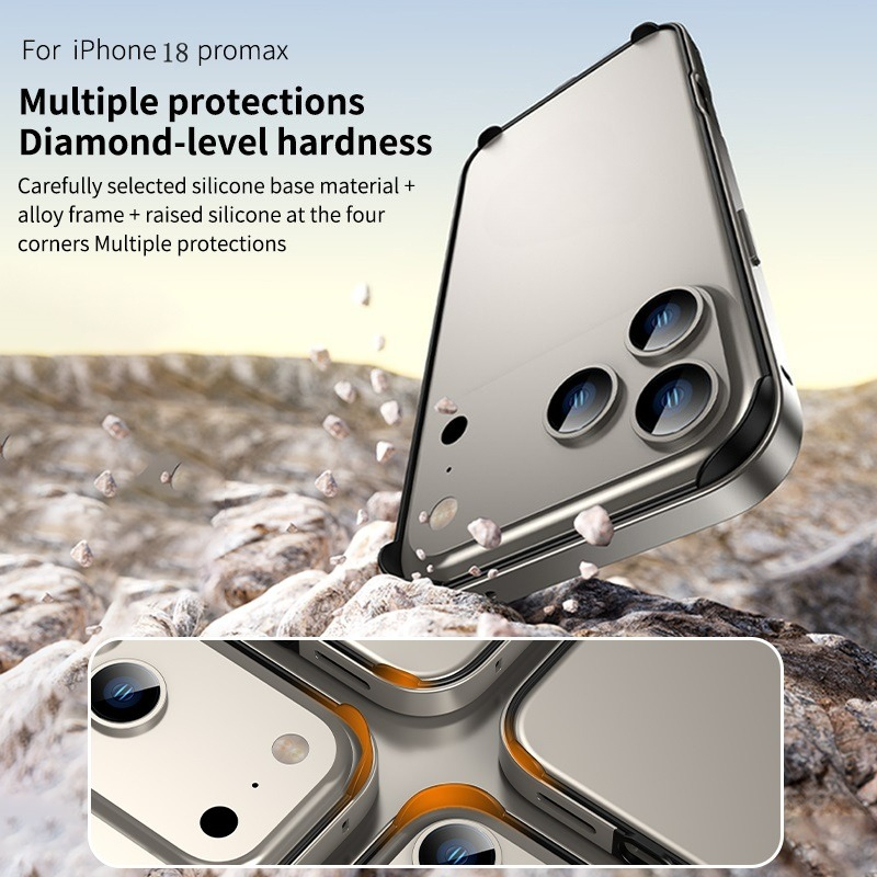 Hybrid Silicone Frame Aluminum - Heat Dissipation Case recension och pris