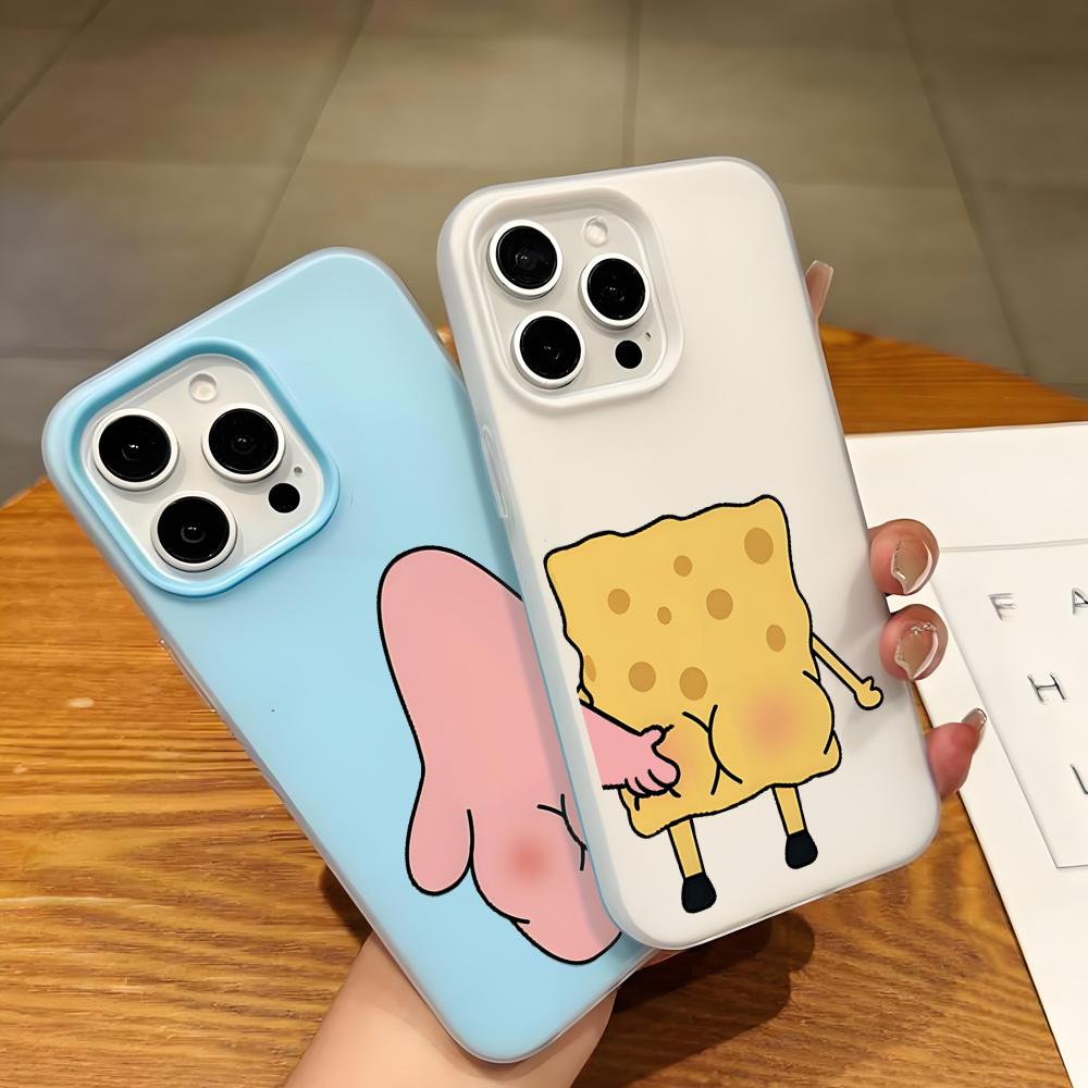 Cute S-SpongeBobs Couple Phone - Phone Cases Cute Iphone 13 recension och pris