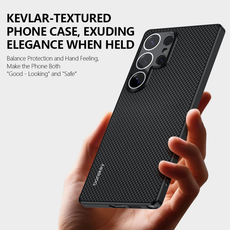 Luxury Solid Color Matte Kevla - Heat Dissipation Case recension och pris