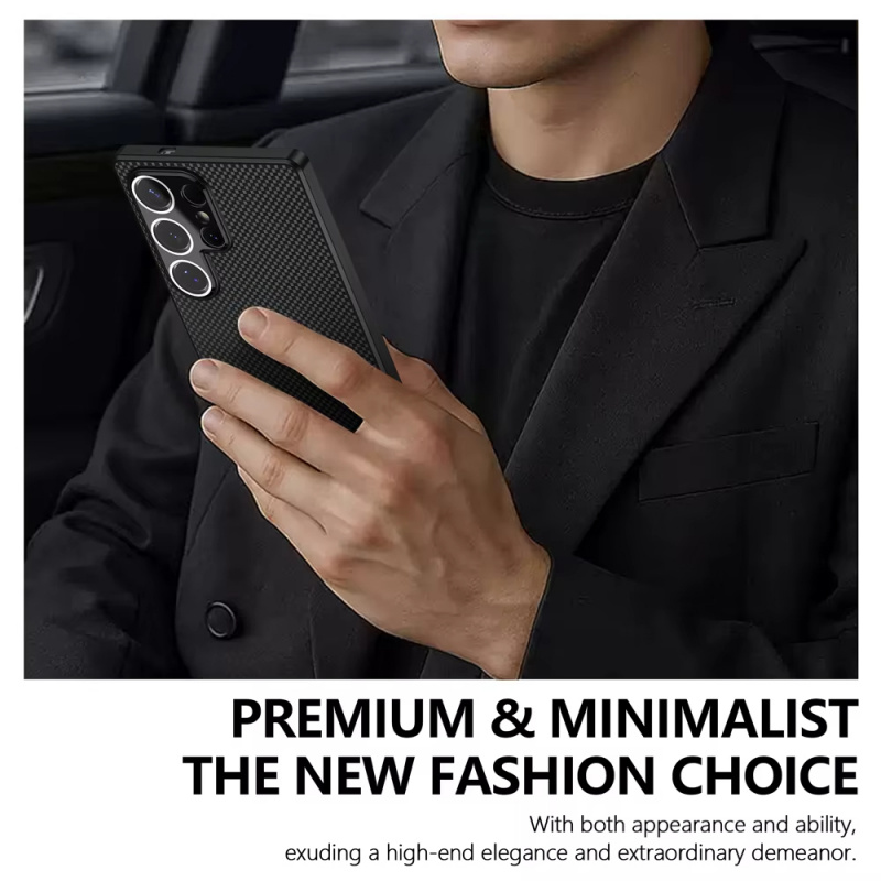 Luxury Solid Color Matte Kevla - Heat Dissipation Case recension och pris