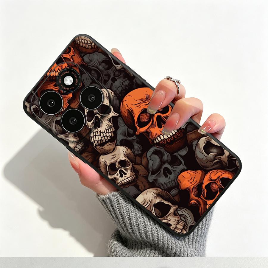 Vintage Skull Stack Phone Cove - Phone Cases Vintage recension och pris