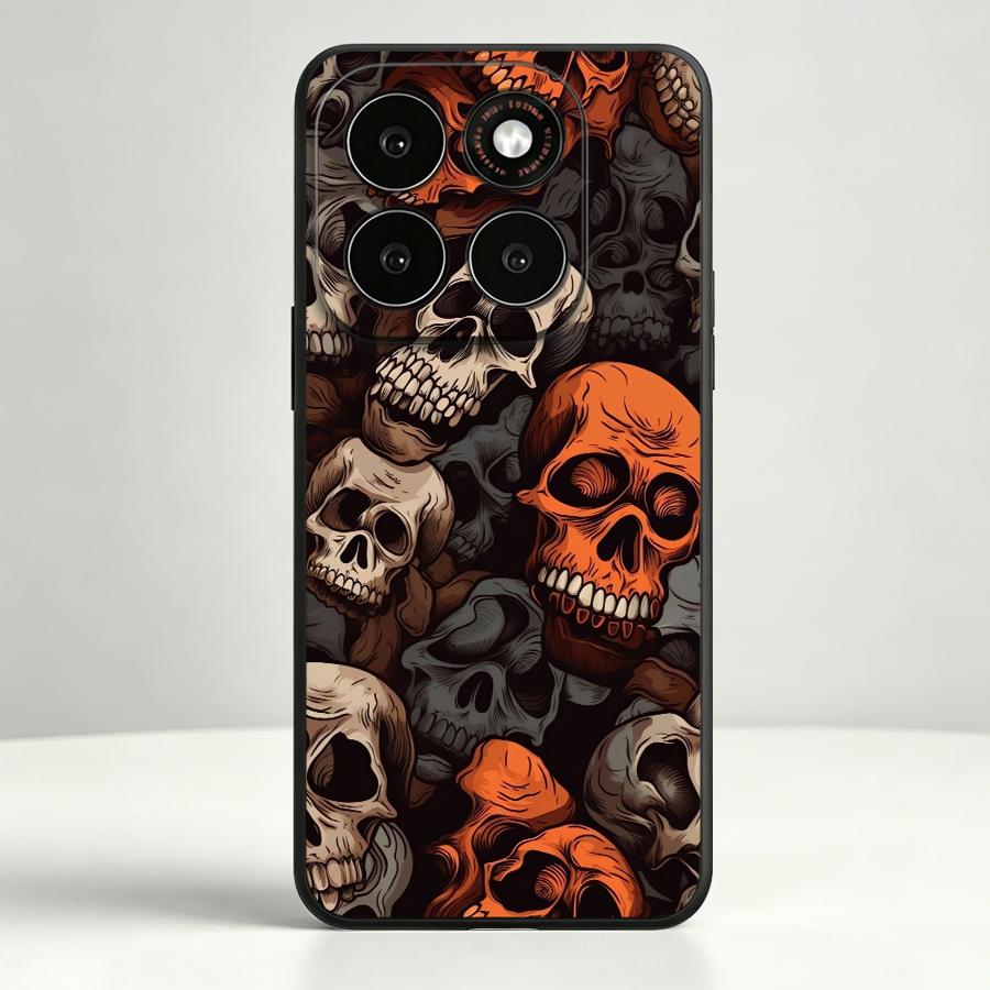 Vintage Skull Stack Phone Cove - Phone Cases Vintage recension och pris