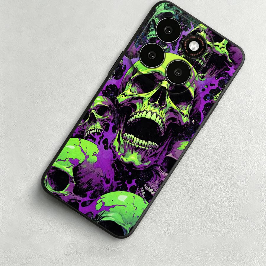 Vintage Skull Stack Phone Cove - Phone Cases Vintage recension och pris