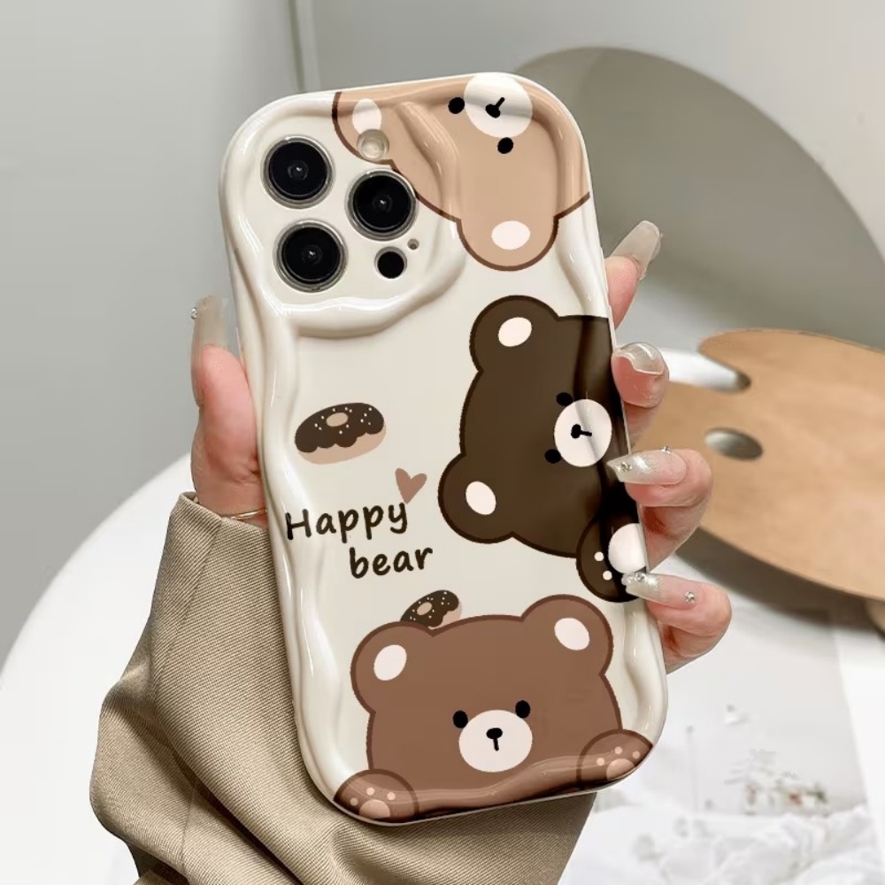 Cute Bear Cool Tiger Pattern P - Phone Cases Cute Iphone 13 recension och pris