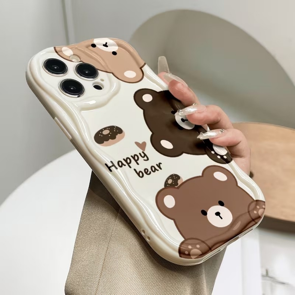 Cute Bear Cool Tiger Pattern P - Phone Cases Cute Iphone 13 recension och pris