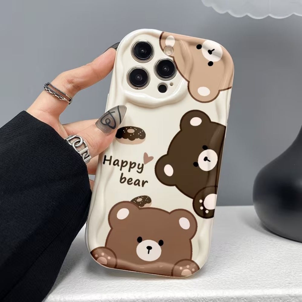 Cute Bear Cool Tiger Pattern P - Phone Cases Cute Iphone 13 recension och pris