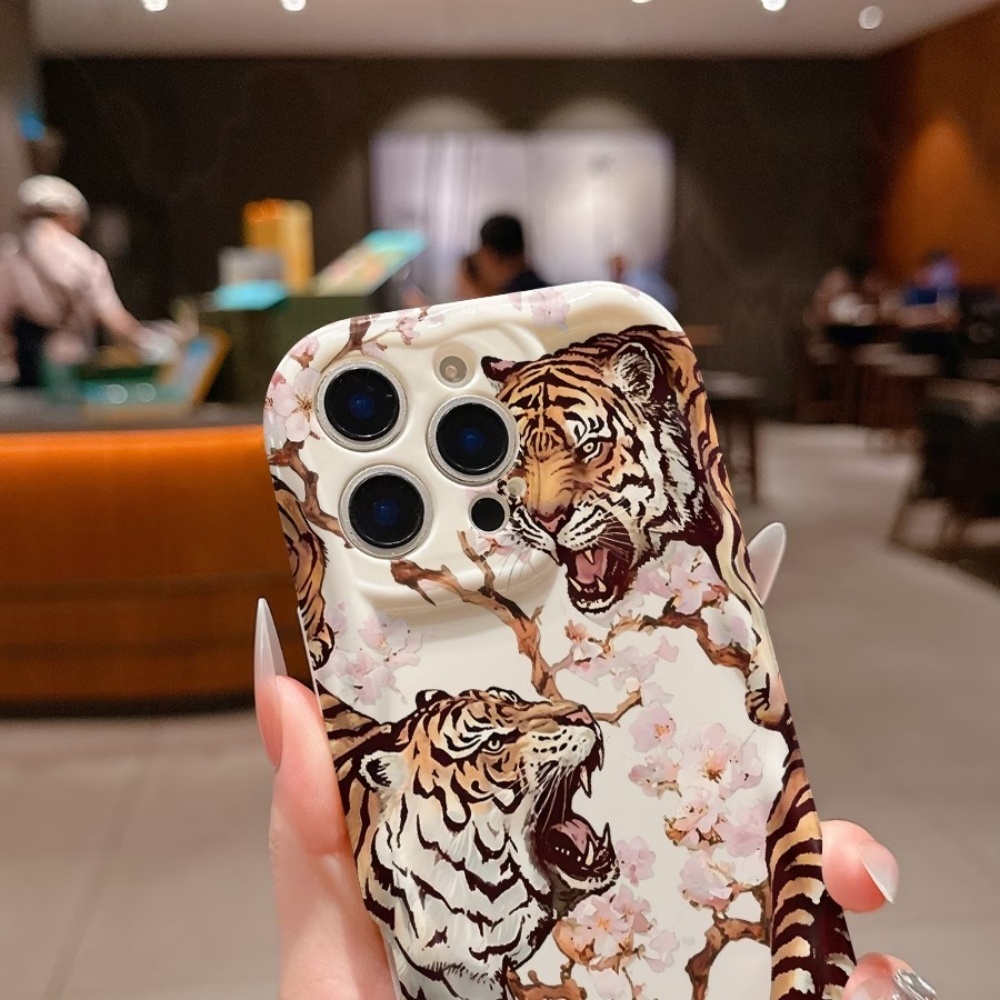 Cute Bear Cool Tiger Pattern P - Phone Cases Cute Iphone 13 recension och pris