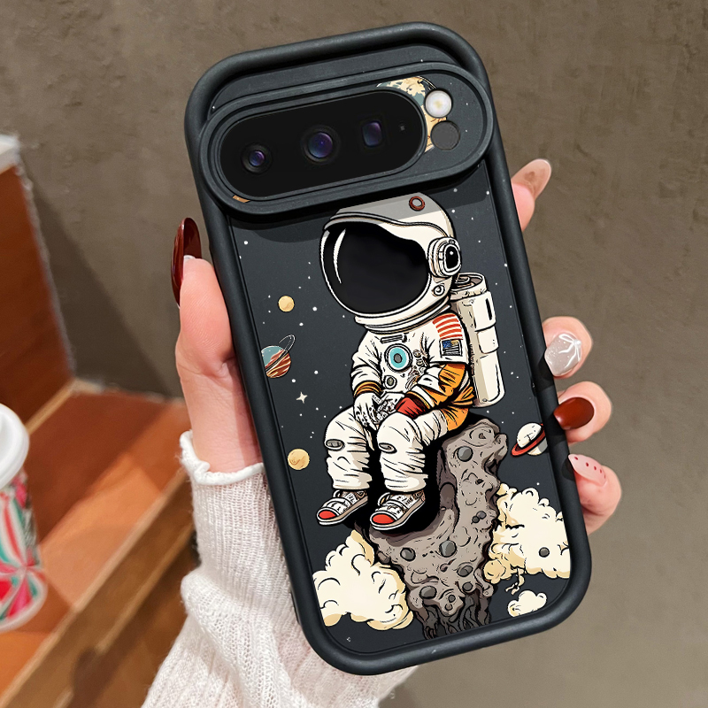Cartoon Astronaut Print TPU Ph - Phone Cases Google Pixel 9A recension och pris