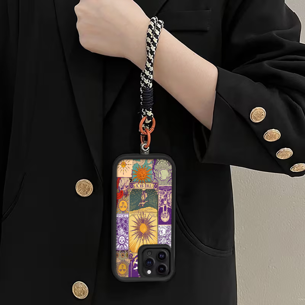 Vintage Sun Tarot Cards Strap  - Phone Cases Vintage recension och pris