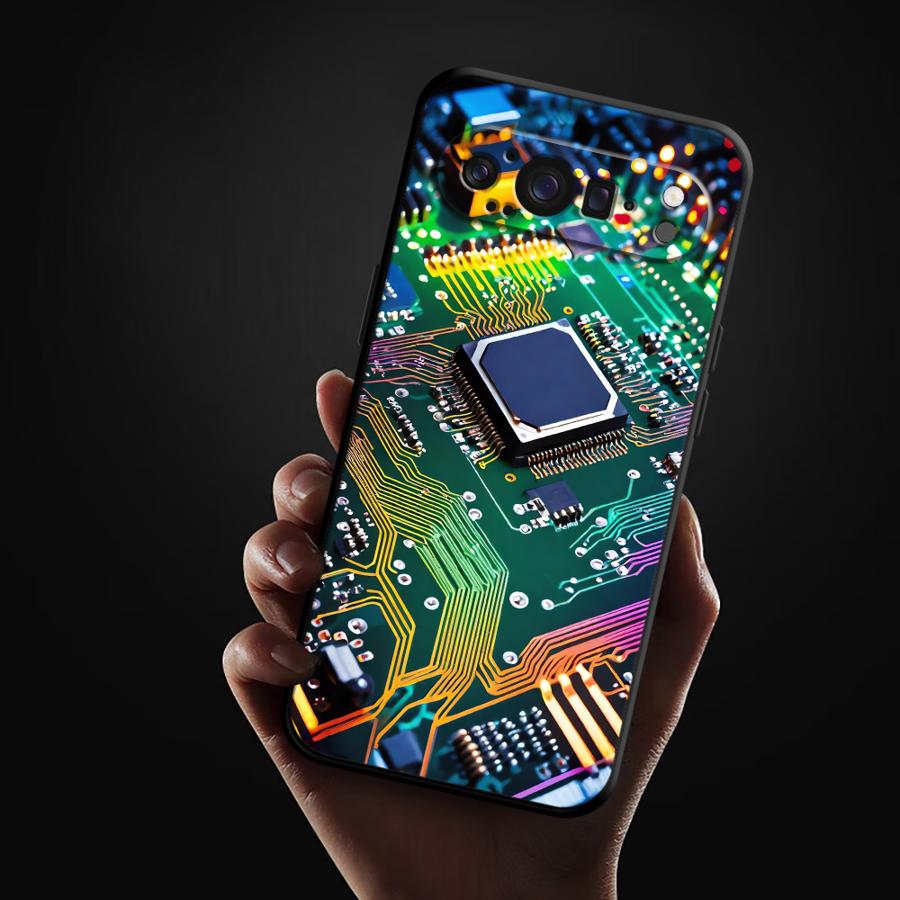 Retro Circuit Board Funda Phon - Phone Cases Google Pixel 9A recension och pris