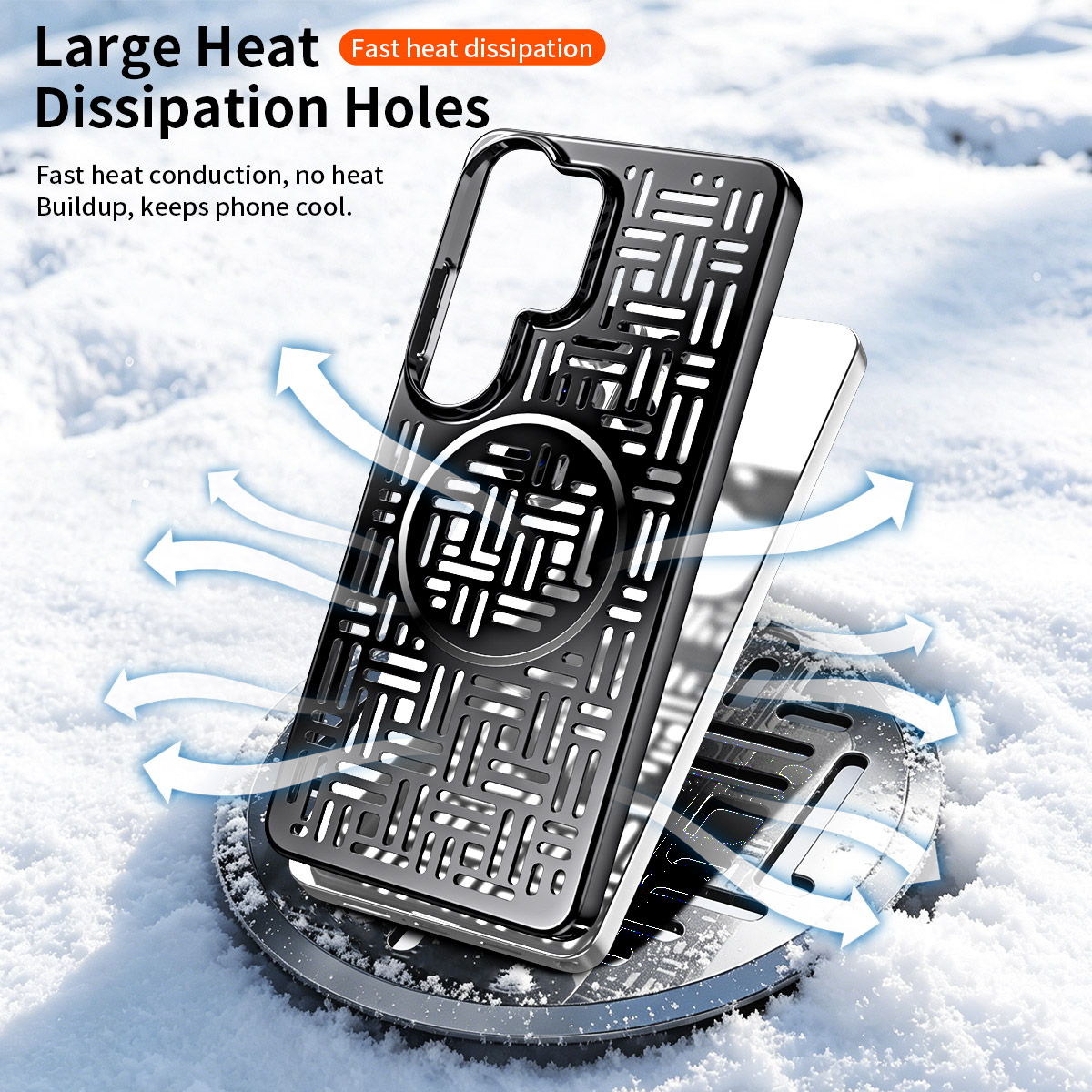 For Samsung Galaxy S26 Ultra p - Heat Dissipation Case recension och pris